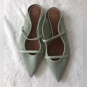 Malone Souliers Pistachio green Maureen Flats